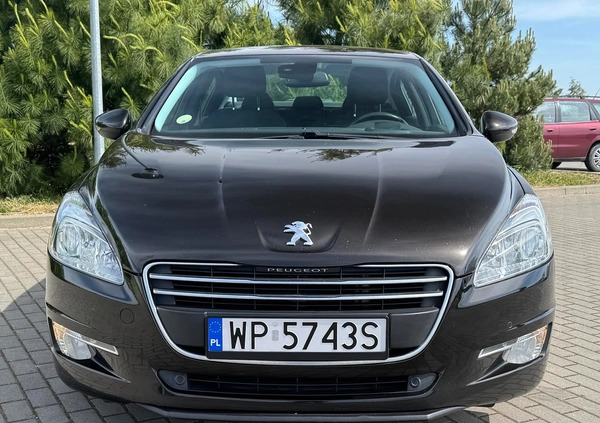 Peugeot 508 cena 29900 przebieg: 215250, rok produkcji 2013 z Płock małe 596